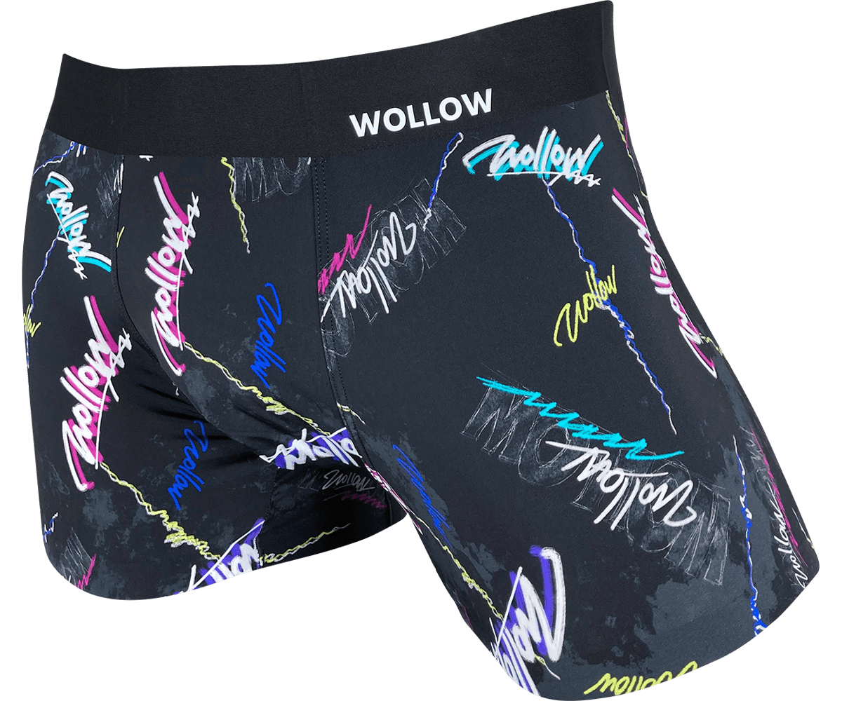 【WOLLOW-43】ナイロンボクサーパンツ