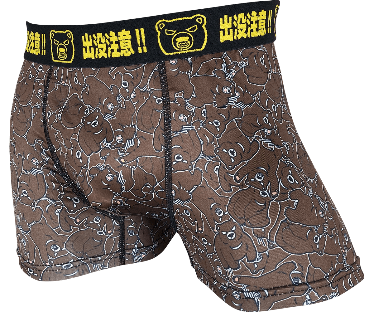【CUW】 クマ柄ボクサーパンツ