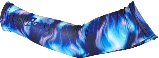 【SAPPYBOOST】アームカバー大ロゴ青マーブル