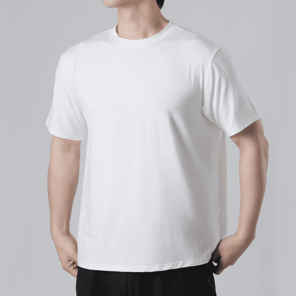 【WOLLOW】モダールTシャツ